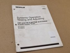 Caterpillar 740 Ejector Articulated Truck Manual RENR5134-05 July 2005 Used