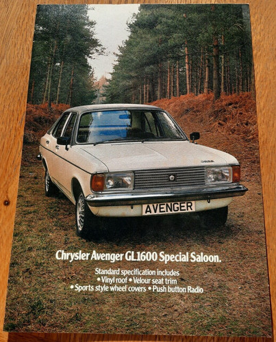 1975 chrysler avenger gl1600 - 1975,