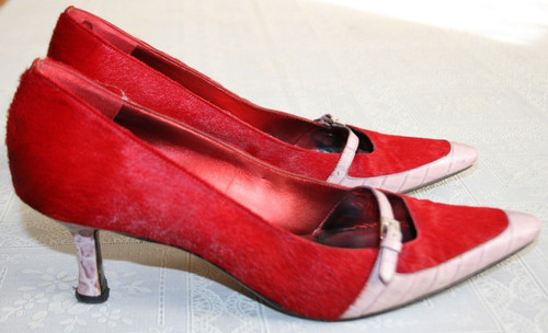 Alberta ferretti shoes red - alberta,
