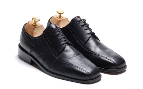 Barker black calf - barker, leather