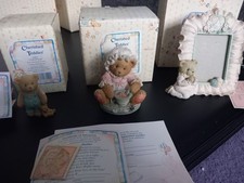 cherished teddies ornaments x 3. 30/31 yrs old.