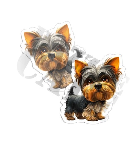 Yorkie yorkshire terrier vinyl - yorkie,