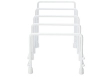 White plate rack - white, steel