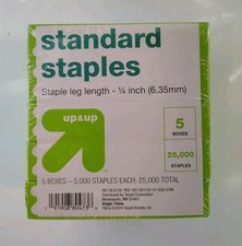 5 Boxes of 5,000 Standard