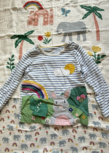 Mini boden embroidered rabbit - embroidered,