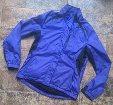 Ladies Muddy Fox Waterproof Cycling Jacket, Purple, Size 10