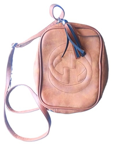 Gucci brown leather - brown,