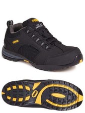 APACHE AP318SM Low Profile Trainer Nubuck Leather Mesh Steel Toe Midsole