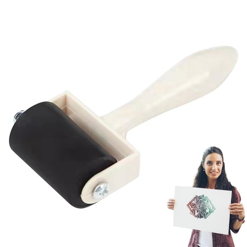 Brayer rubber printmaking ink - rubber,