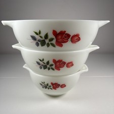 Vintage JAJ Pyrex June Rose