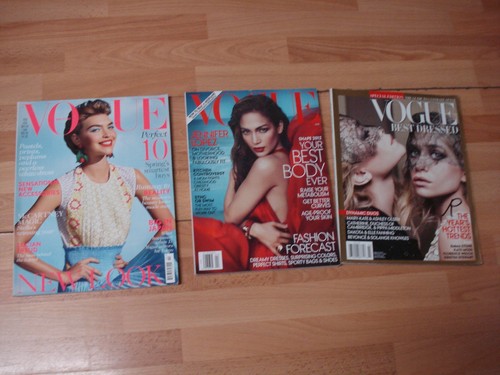 Vogue magazines lot 2012 - magazines,