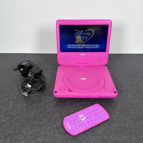 Alba pink portable - alba, dvd