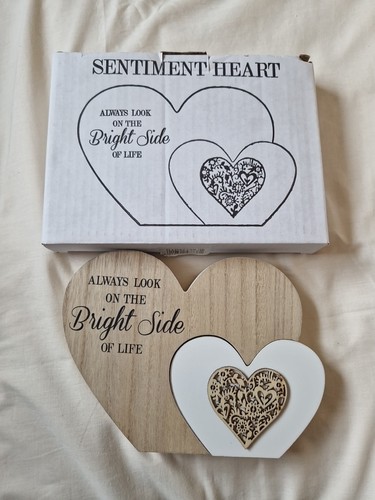 Sentiment heart blocks shabby - heart,