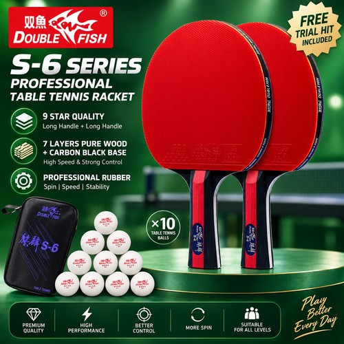 Table tennis bat set double - bat,
