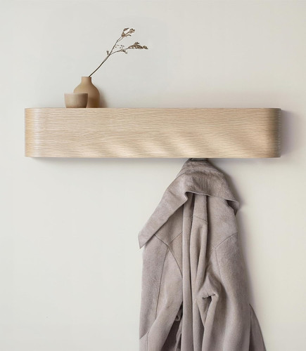 Wall mounted coat rack toke - coat,