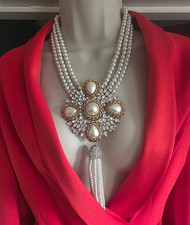 Butler & Wilson Pearl Necklace