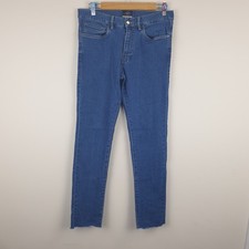 Paul And Shark Jeans Mens W30 L31 Skinny Frayed Cuffs Stretch Cotton