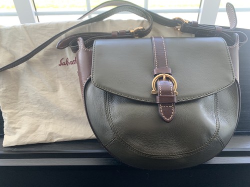 Salvatore ferragamo saddle bag - saddle,