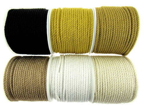 Rayon braided lacing - rayon,