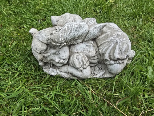 Sleeping fairy stone garden - stone,