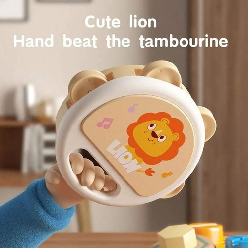 Baby clapping tambourine - clapping,