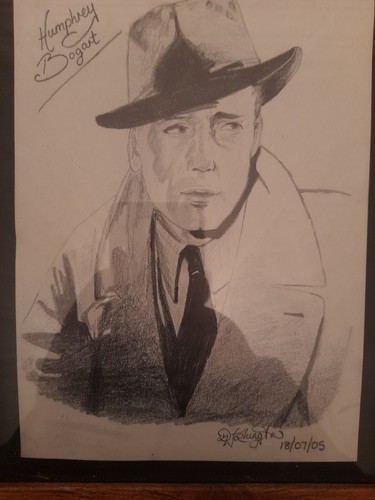 Original pencil drawing - pencil,