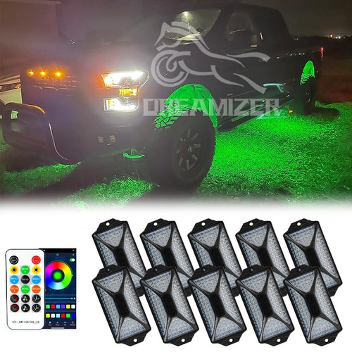 10x car led rock - led,