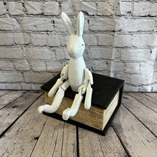 20cm White Rabbit Sitting
