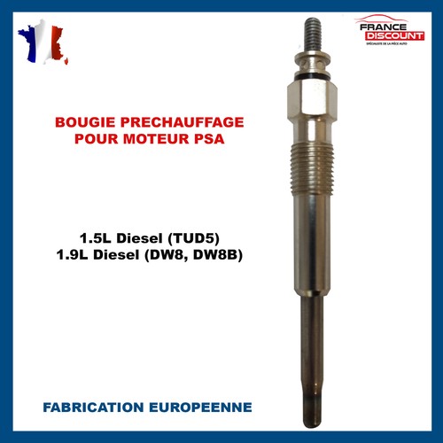 Glow plug for engine - engine, psa