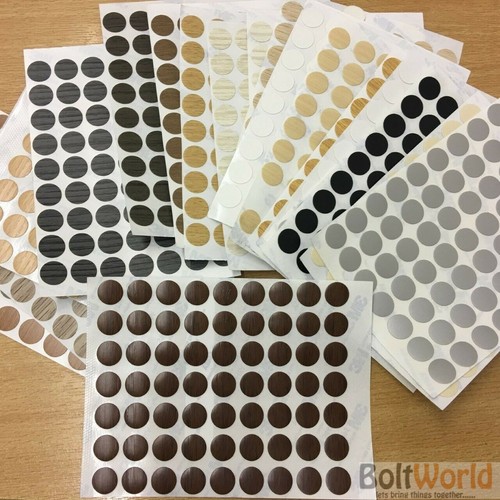 Self adhesive decorative screw - decorative,