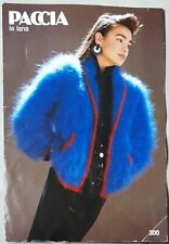 Original Paccia La Lana Ladies Loose Sleeve Jacket 32"-38" Knitting Pattern 300