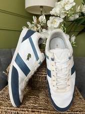 Lacoste Mens Trainers UK 9 Eu 43 Giron Leather Sneakers Shoes