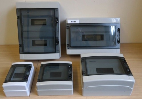 Weatherproof consumer unit - ,