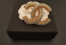 Authentic Chanel CC Brooch
