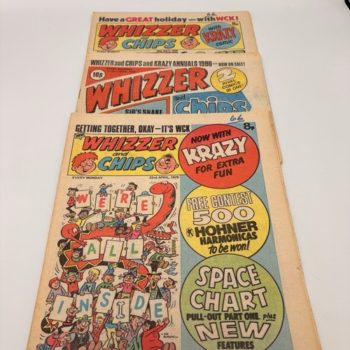 Whizzer and chips comic bundle - whizzer,