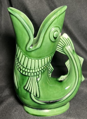 Vtg shreve green gurgling fish - vtg,