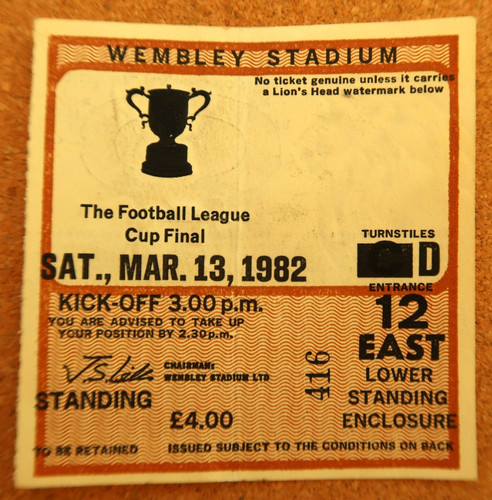 1982 liverpool tottenham - liverpool,