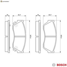 Brake Pad Set Disc Brake 0 986