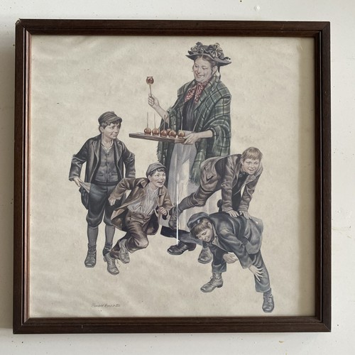 Vintage framed printed - 4x,