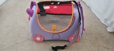 Genuine Trunki Ride On Suitcase Kids With Saddle Bag