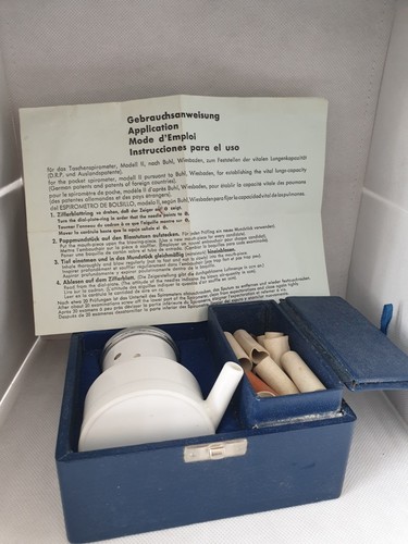 Vintage german spirometer - spirometer,