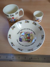 Vintage Royal Stafford Noddy Nursery Breakfast Set
