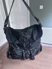 Black Slouch Shoulder Bag