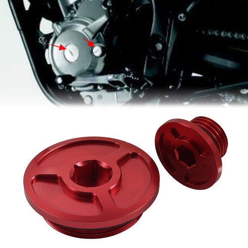 Engine plug crankcase cover - engine,