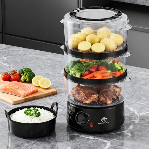 Superlex tier food steamer - superlex,
