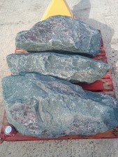  3 Large Granite Garden Rocks