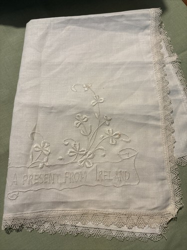 Vintage irish linen - vintage,