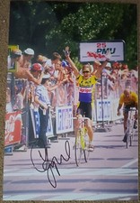 greg lemond cannot believe it but wins on comeback tour de france signed 12x8