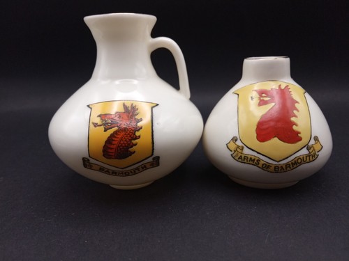 Goss crested china barmouth - china,