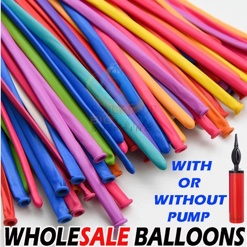 100 long plain - 100, balloons